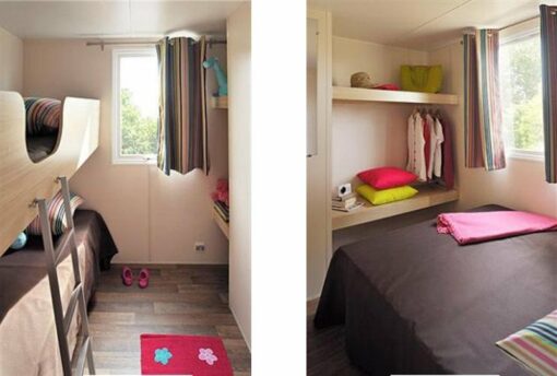 camping-biarritz- bidart-oyam habitación padres e hijos - mobil-home-Albista