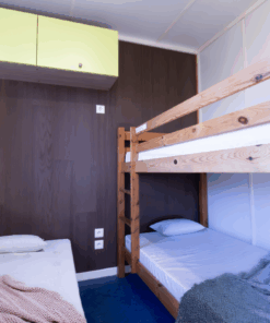 Chalet Iraty de 3 habitaciones para niños Camping Oyam Bidart