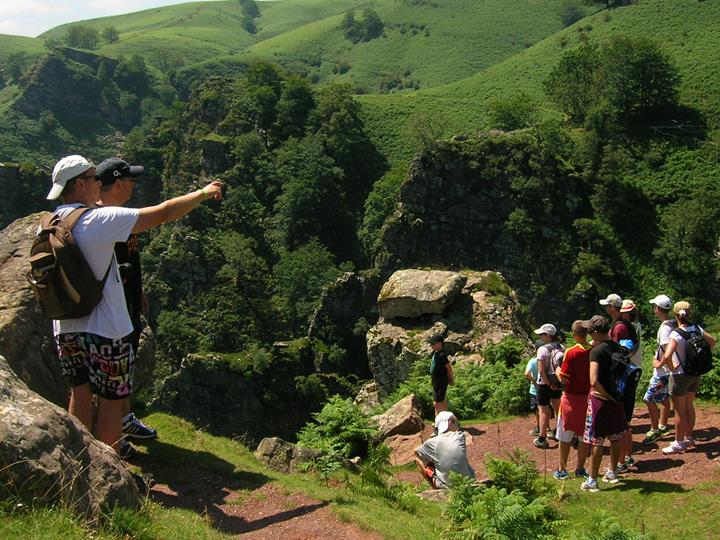 randonnée basque avec le camping oyam