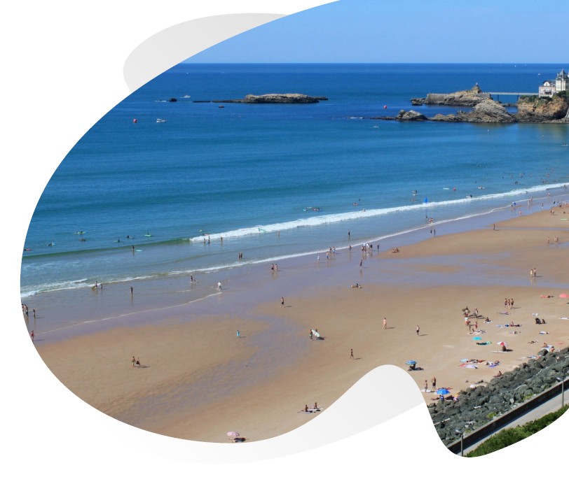 plages de biarritz