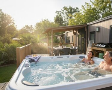 Location Mobile Home Avec Spa Andia